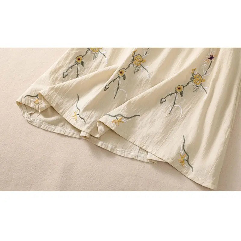 Mid-length Pure Cotton Women's Skirt for Women.