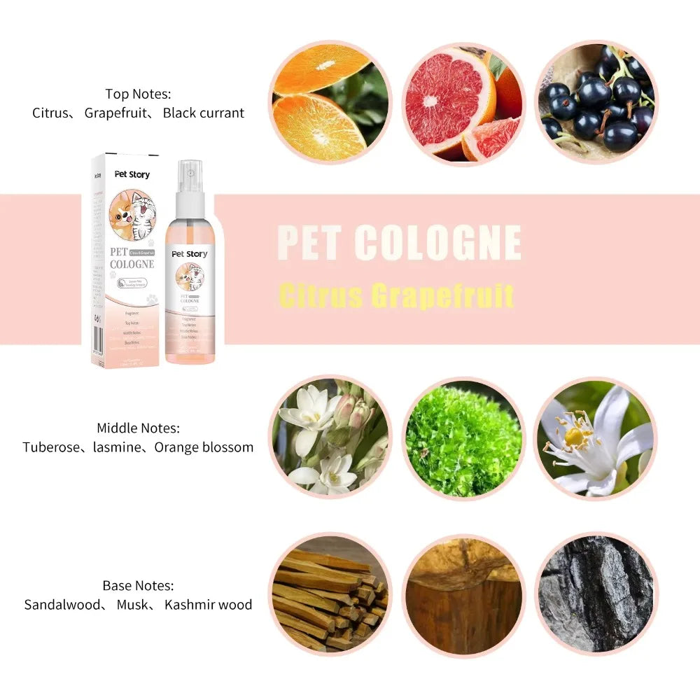 Premium hygiene spray for dogs.