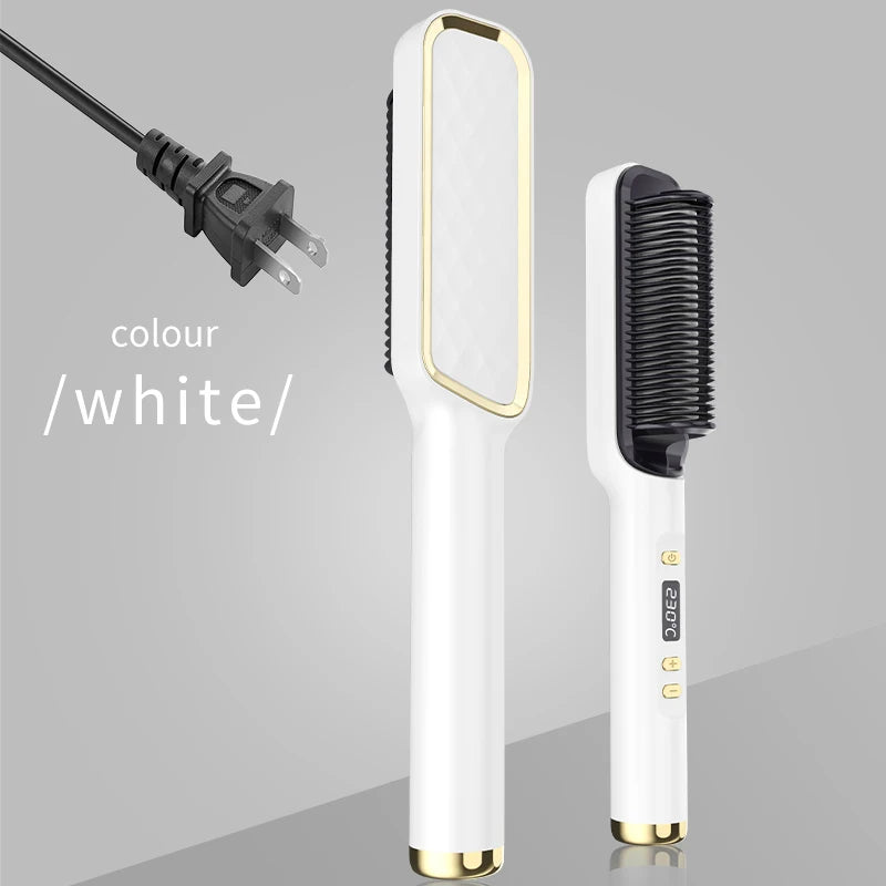 Multifunctional electric straightening comb.