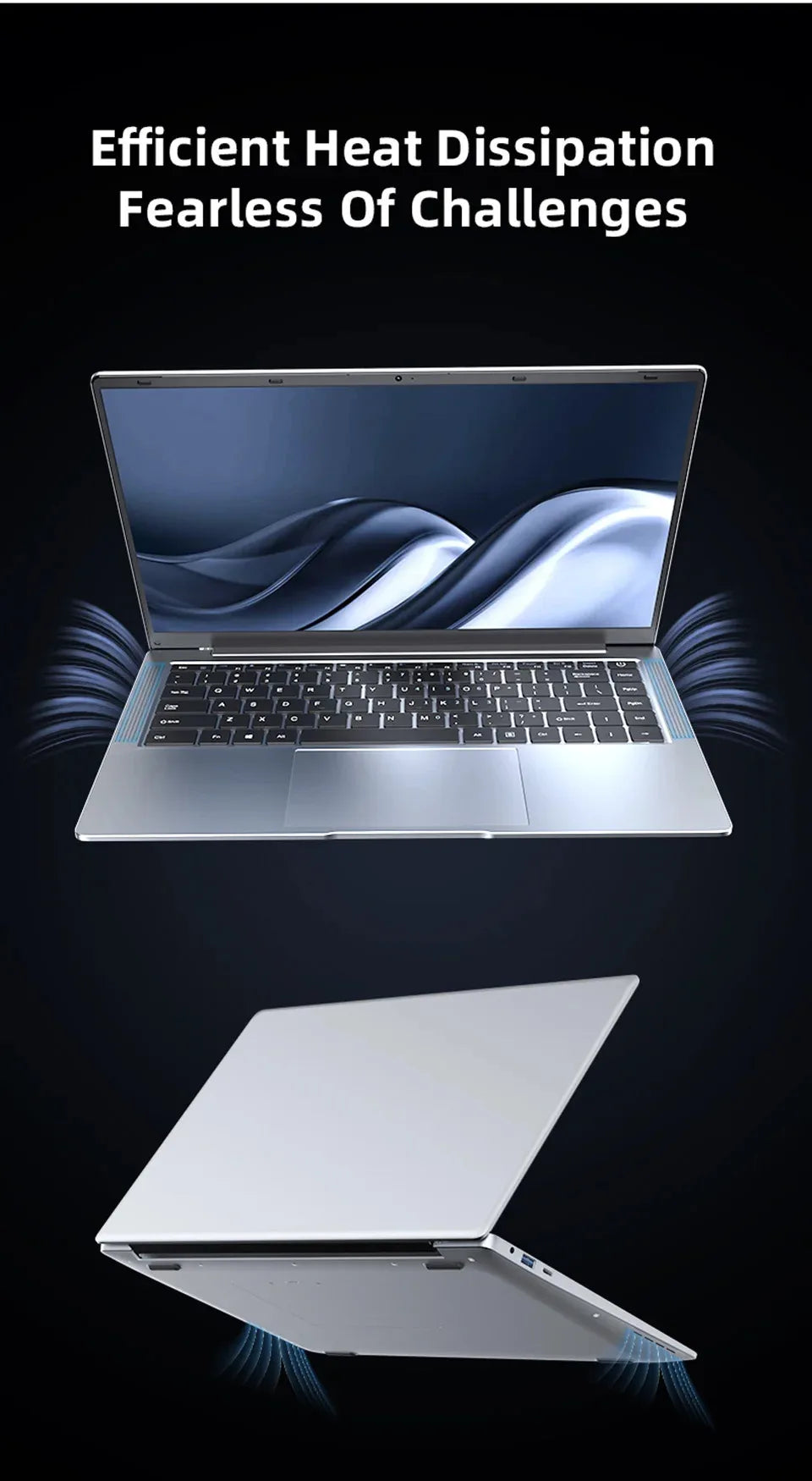 NEW 14.1-inch Portable Laptop 16GB RAM 1TB SSD Intel Celeron N4000 Windows 11