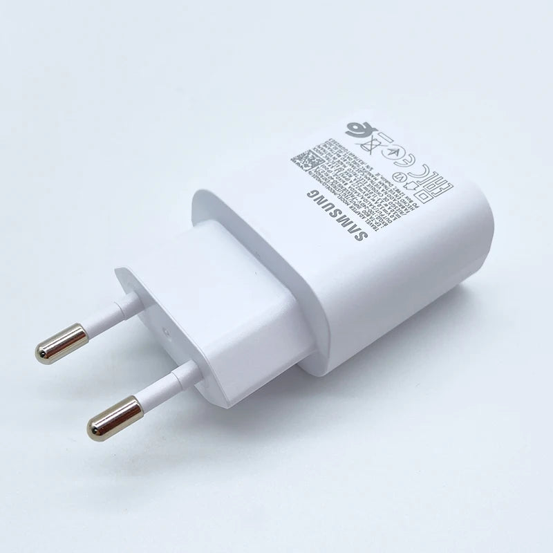 Samsung 25W Super Fast Charger Usb Type C Cargador Adapter For Galaxy