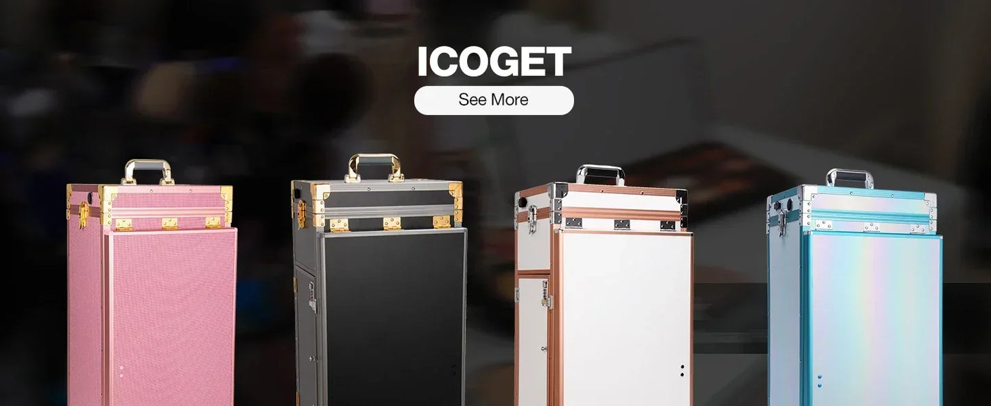 Portable Rolling Manicure Table Foldable.