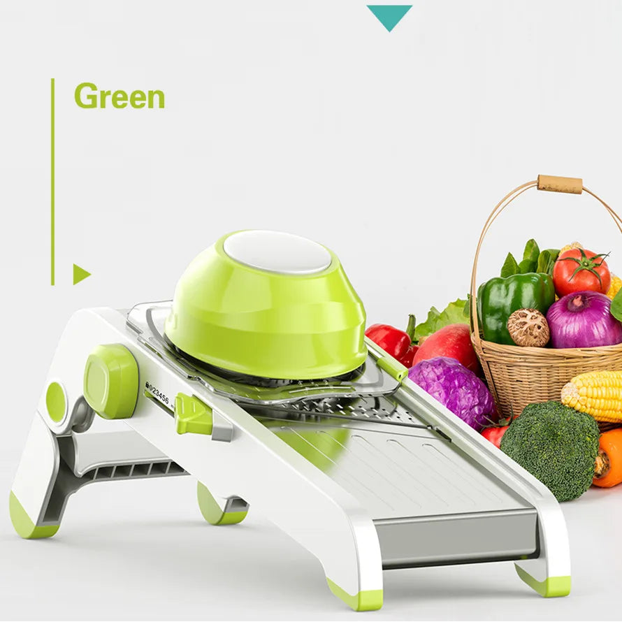 Multifunctional Vegetable Cutter Manual Cucumber Shredders Slicer Fruit Carrot Potato Grater Onion Chopper for Kitchen Tool