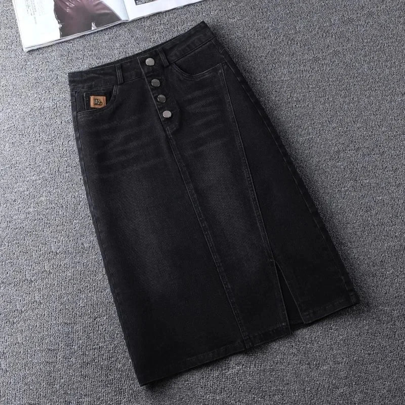 Women's Denim Skirts Spring Summer.