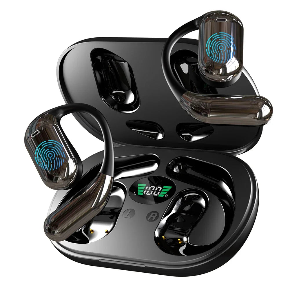 QCY Crossky R70 Open Ear Wireless Headphones Hi-Res with 144 languages