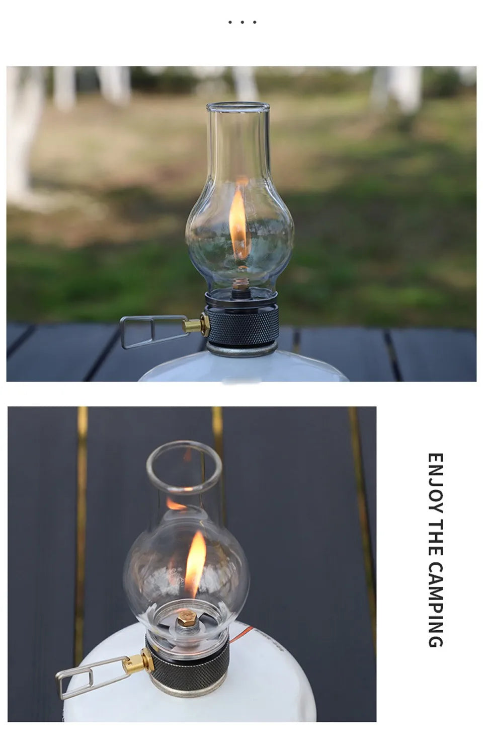 Portable Butane Gas Lamp for Camping,