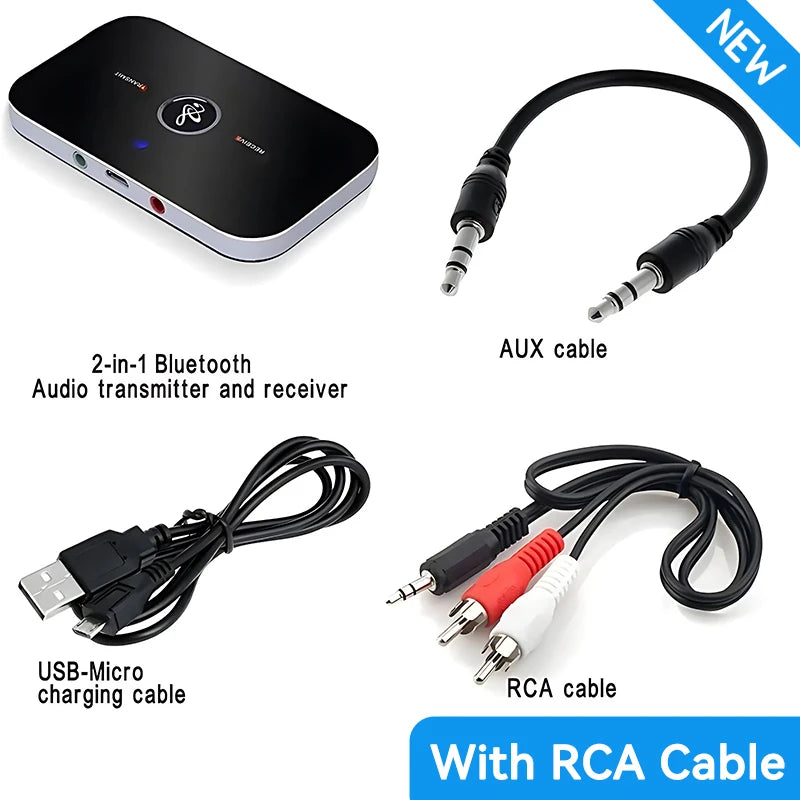 B6 2 IN 1 Bluetooth 5.3 Audio Transmitter.