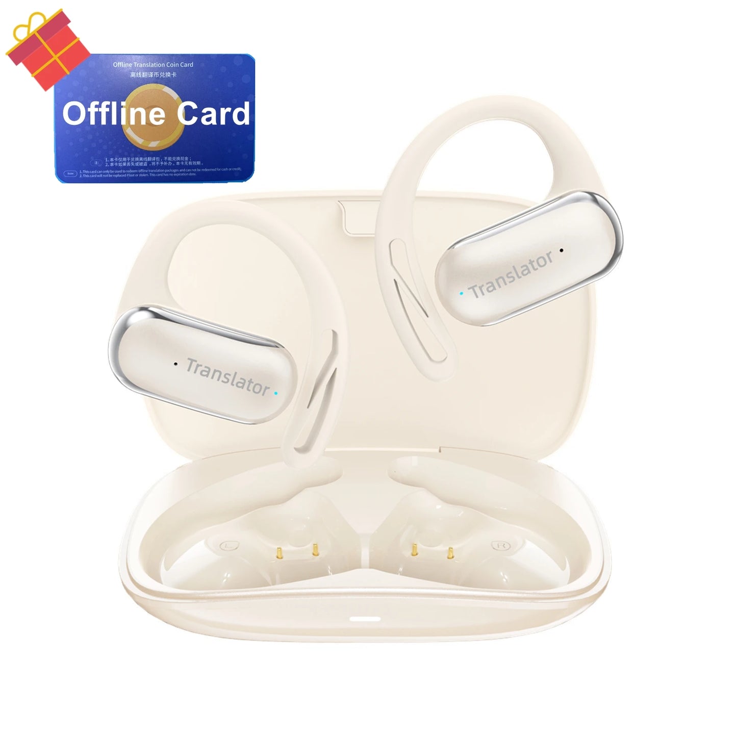 Shokz OpenFit 2+ T921 Open-Hung Earphones Dolby Audio 144 language.