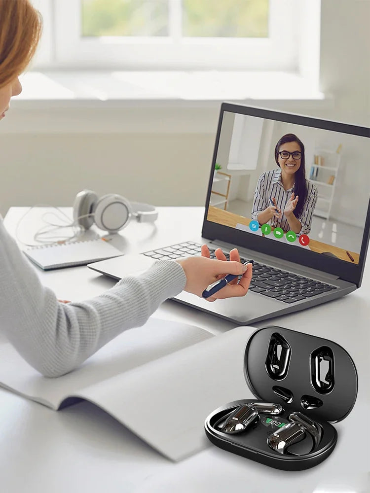 QCY Crossky R70 Open Ear Wireless Headphones Hi-Res with 144 languages