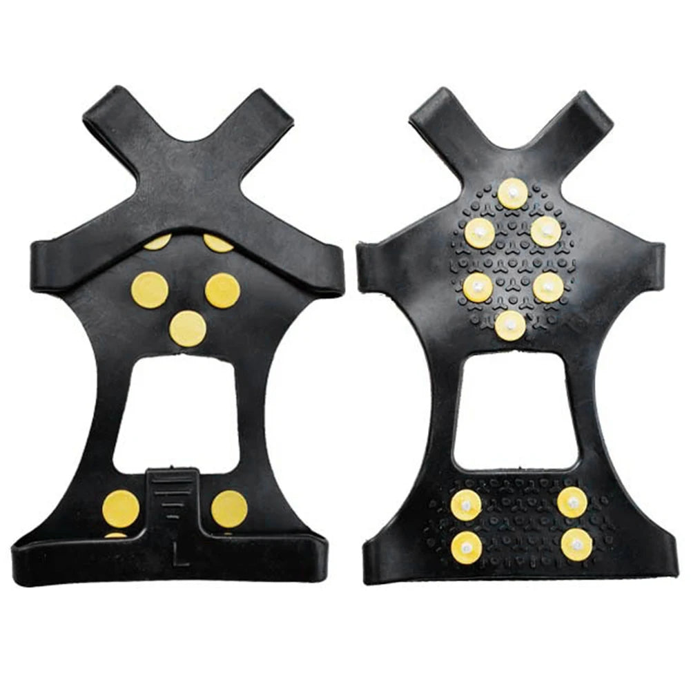 1Pair 10 Teeth Snow Ice Claw Climbing Anti-Slip