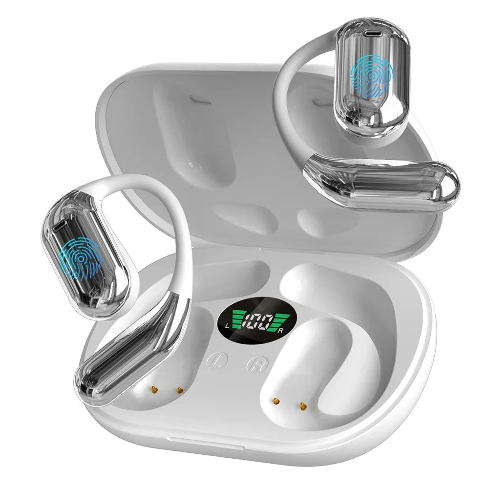 QCY Crossky R70 Open Ear Wireless Headphones Hi-Res with 144 languages