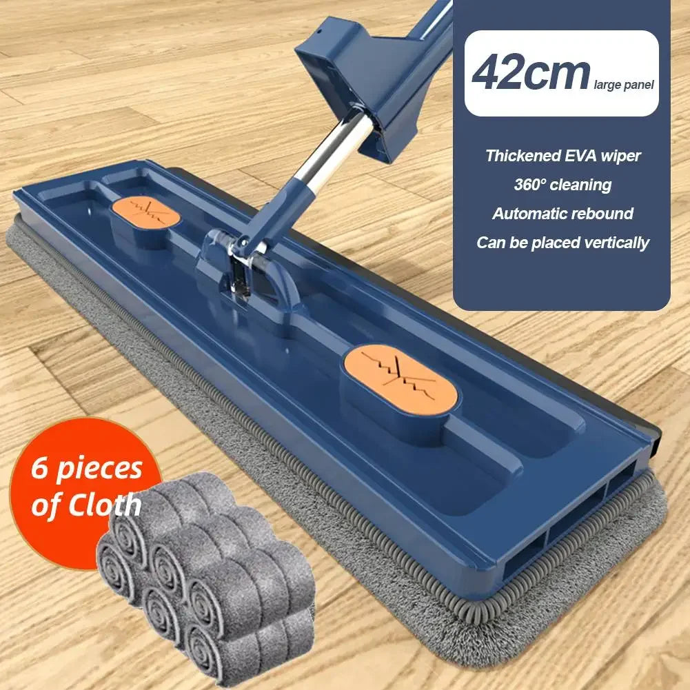 360°Rotating Flat Mop Self-contained Slide Floor.