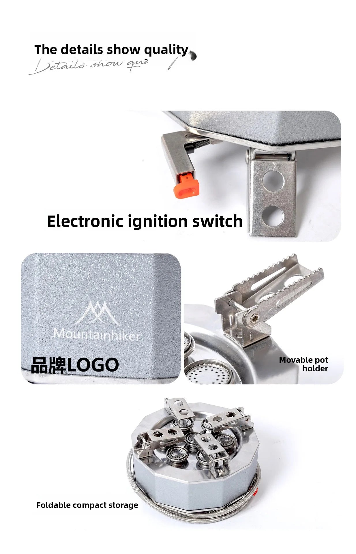 Mountainhiker Burner 15800W 19800W Gas.