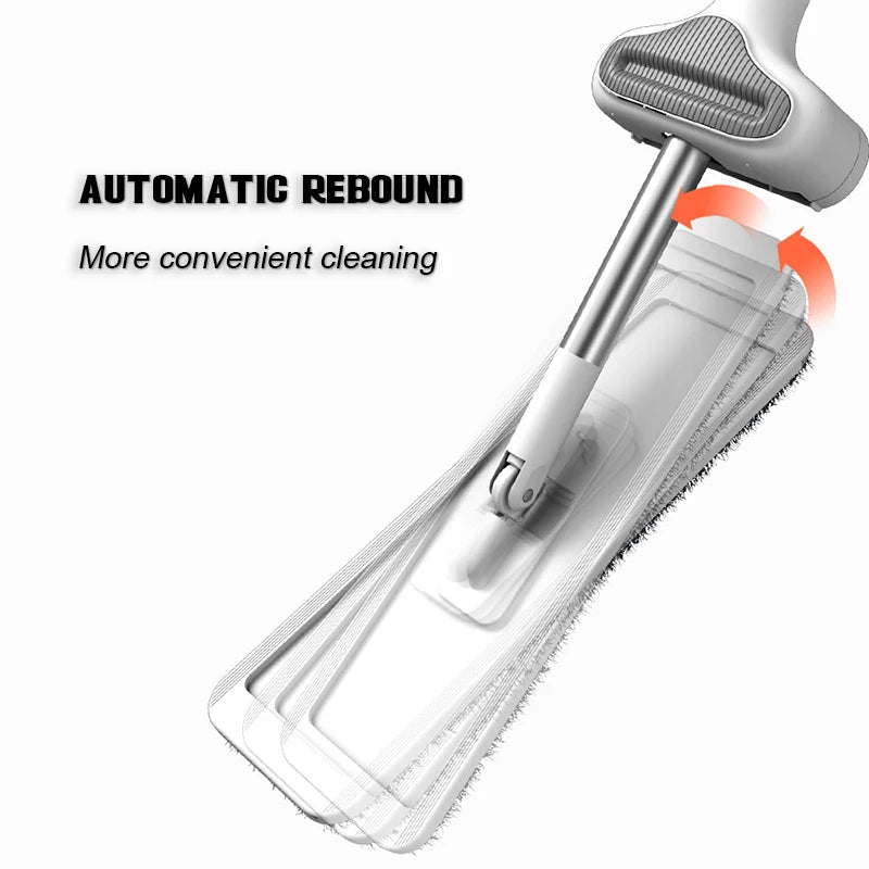 Magic Self-Cleaning Squeeze Mop Microfiber.