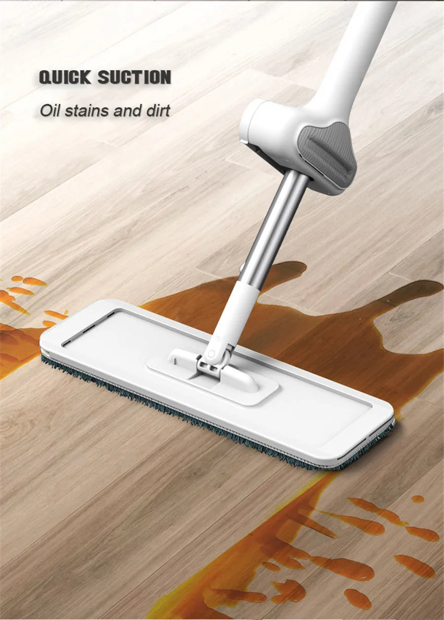 Magic Self-Cleaning Squeeze Mop Microfiber.