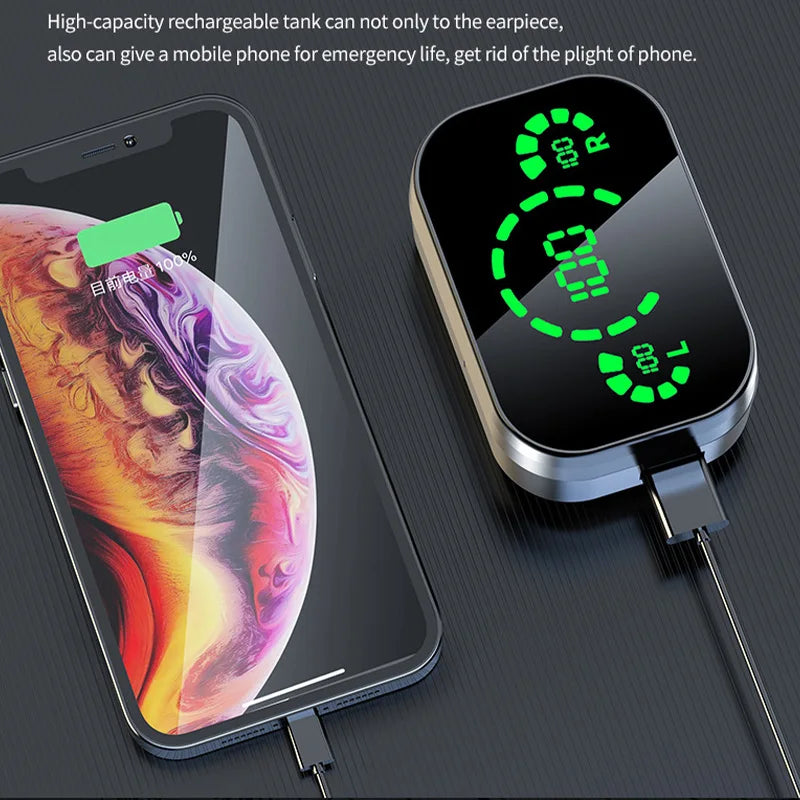 Soleeanre wireless Bluetooth Hi-Fi headphones with hands-free headset function.