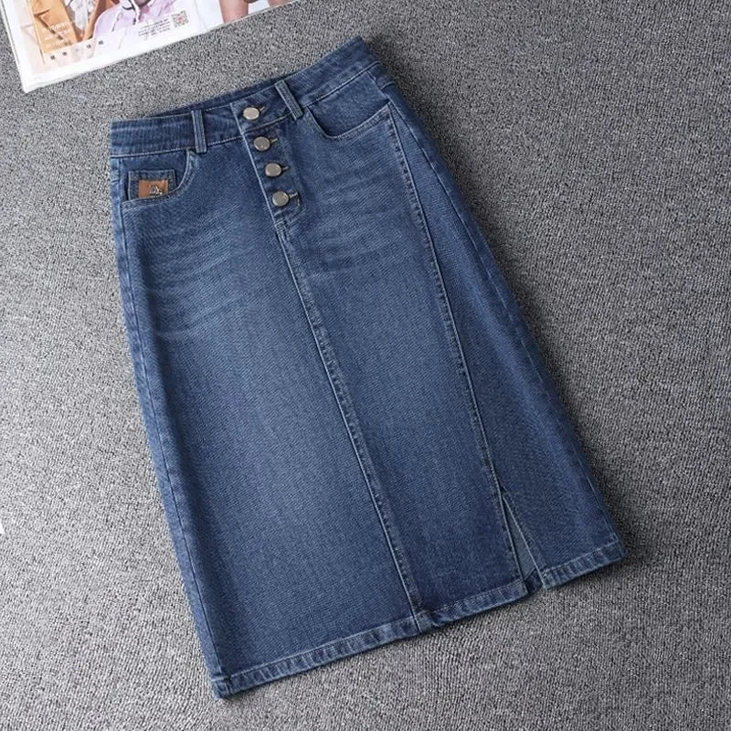 Women's Denim Skirts Spring Summer.