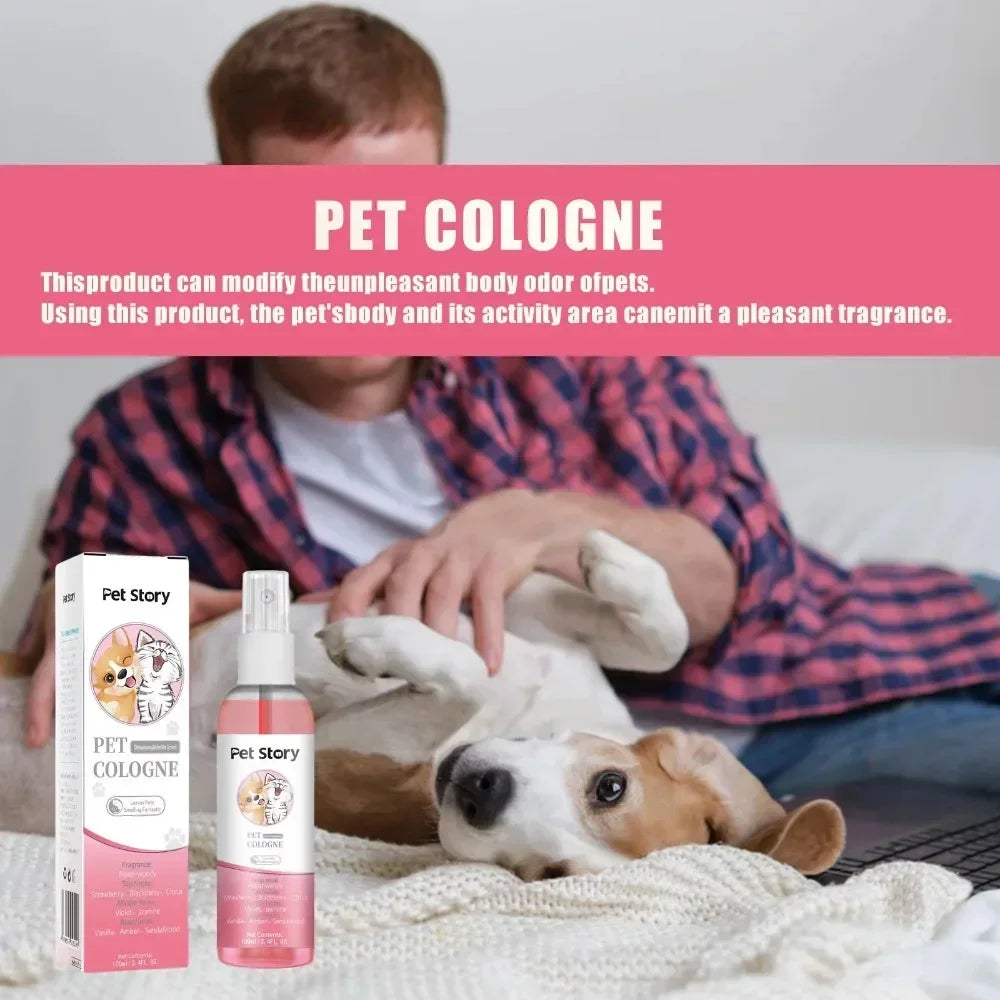 Premium hygiene spray for dogs.