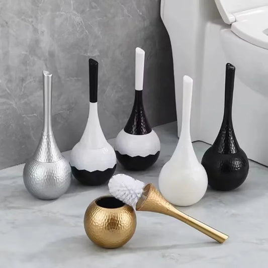 Premium Long Handle Toilet Brush with Holder.
