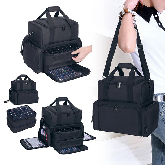 80-Bottle Large Capacity Nail Polish.