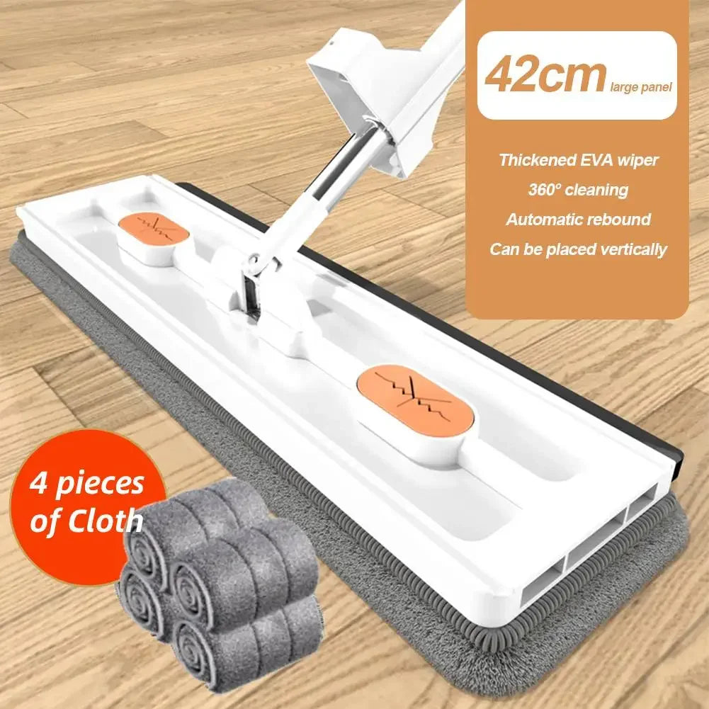 360°Rotating Flat Mop Self-contained Slide Floor.