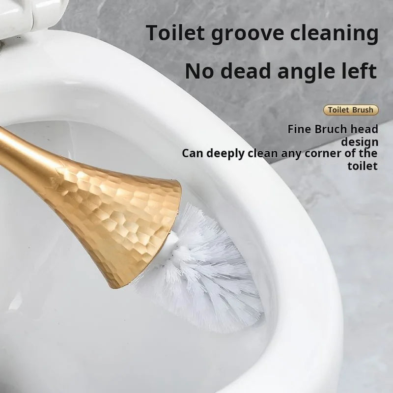 Premium Long Handle Toilet Brush with Holder.