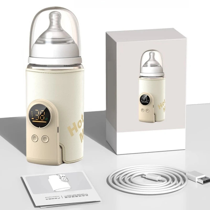 6000mAh Baby Bottle Warmer 6 Heat Level Multifunction Breast Milk.