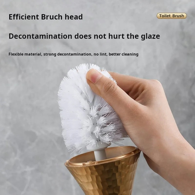 Premium Long Handle Toilet Brush with Holder.
