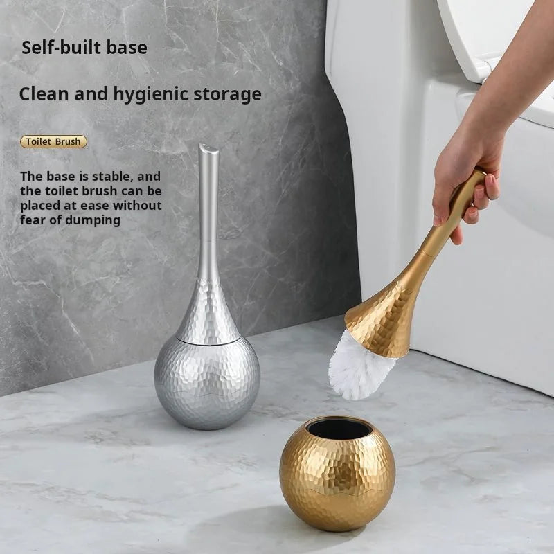 Premium Long Handle Toilet Brush with Holder.