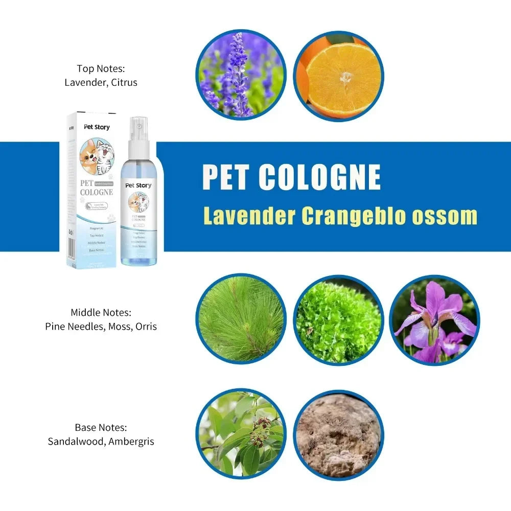 Premium hygiene spray for dogs.