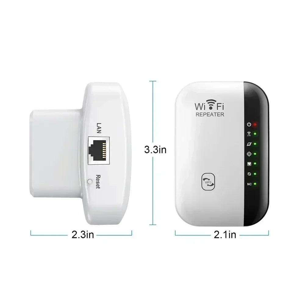 300Mbps WiFi Amplifier Wireless WIFI Repeater Extender 802.11.