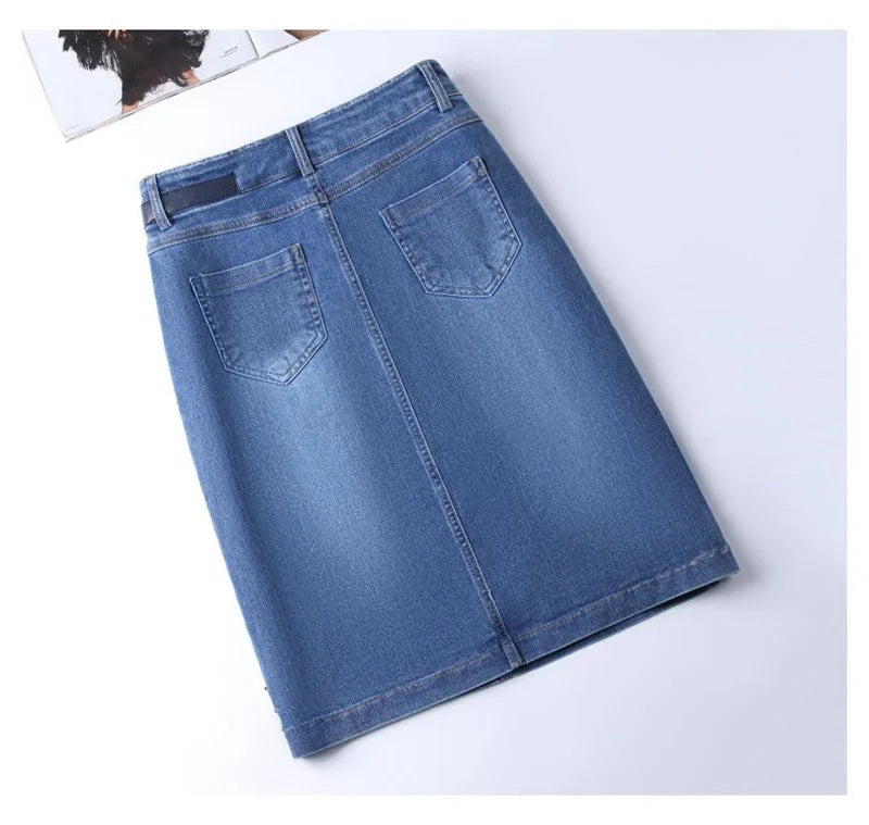 Women's Denim Skirts Spring Summer.