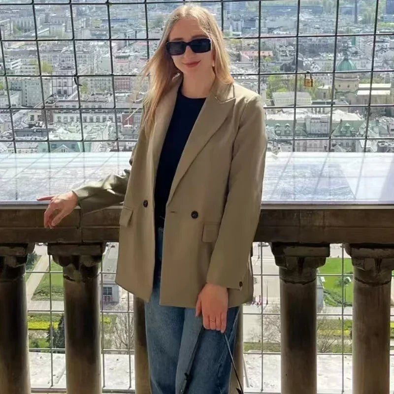 Blazers New Office Casual Blazer Woman.