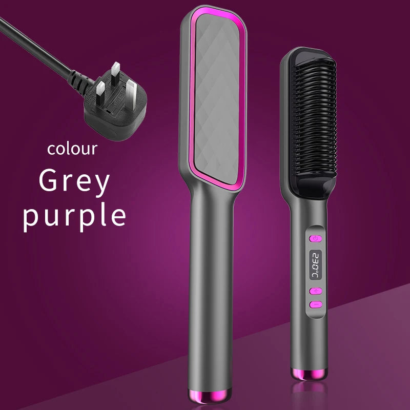 Multifunctional electric straightening comb.