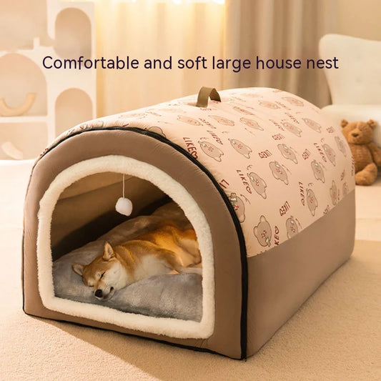 Nest for Large Dogs, Warm Winter Dog House, and Nest for Cats