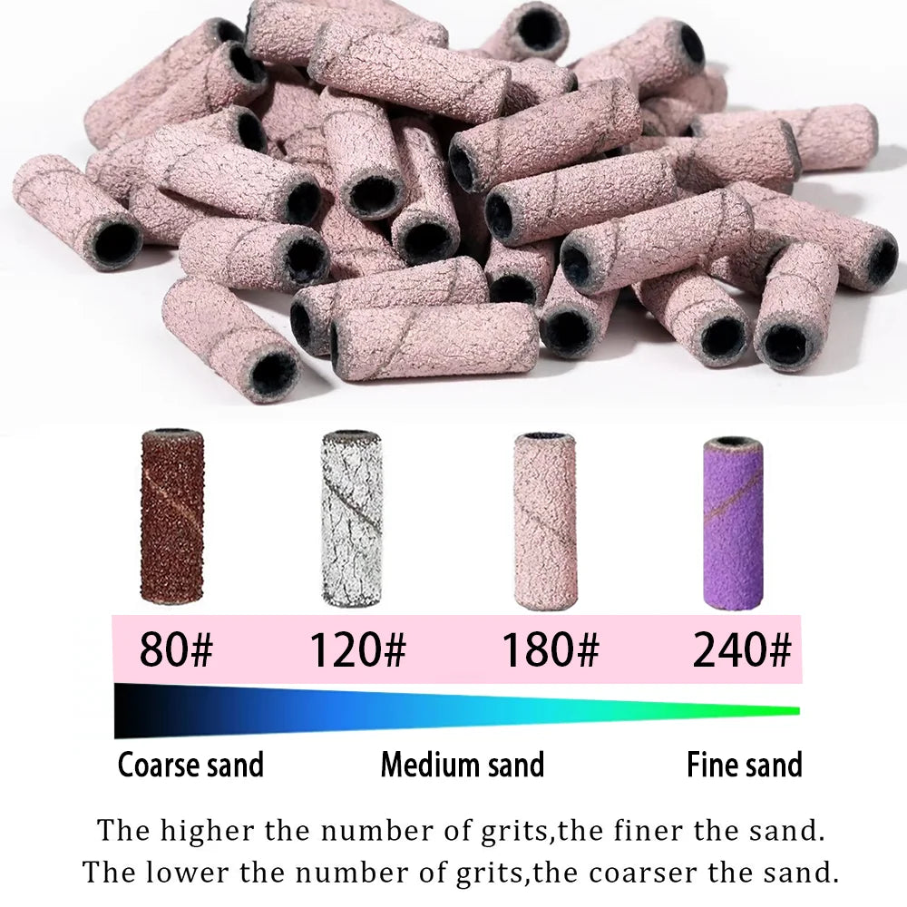 50pcs 3.1mm Mini Sanding Bands Kits.