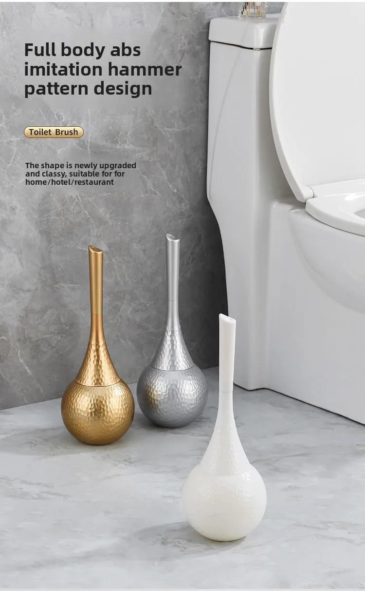Premium Long Handle Toilet Brush with Holder.