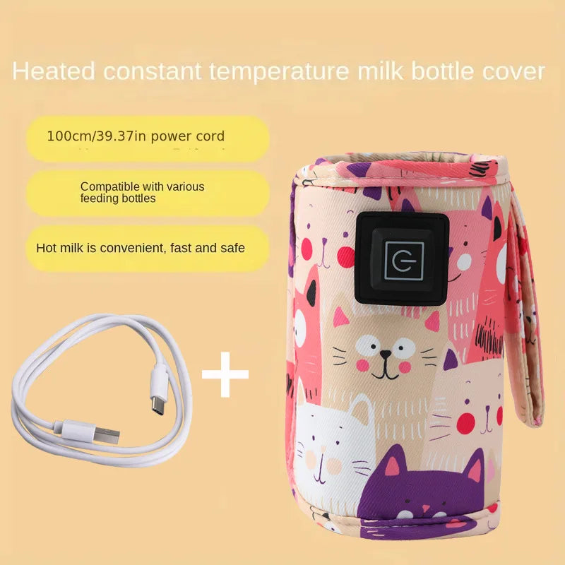 6000mAh Baby Bottle Warmer 6 Heat Level Multifunction Breast Milk.