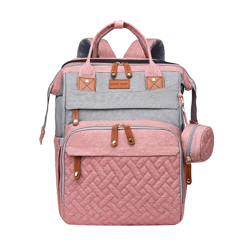 Multifunctional Bed Diaper Backpack Baby Girl Boy.