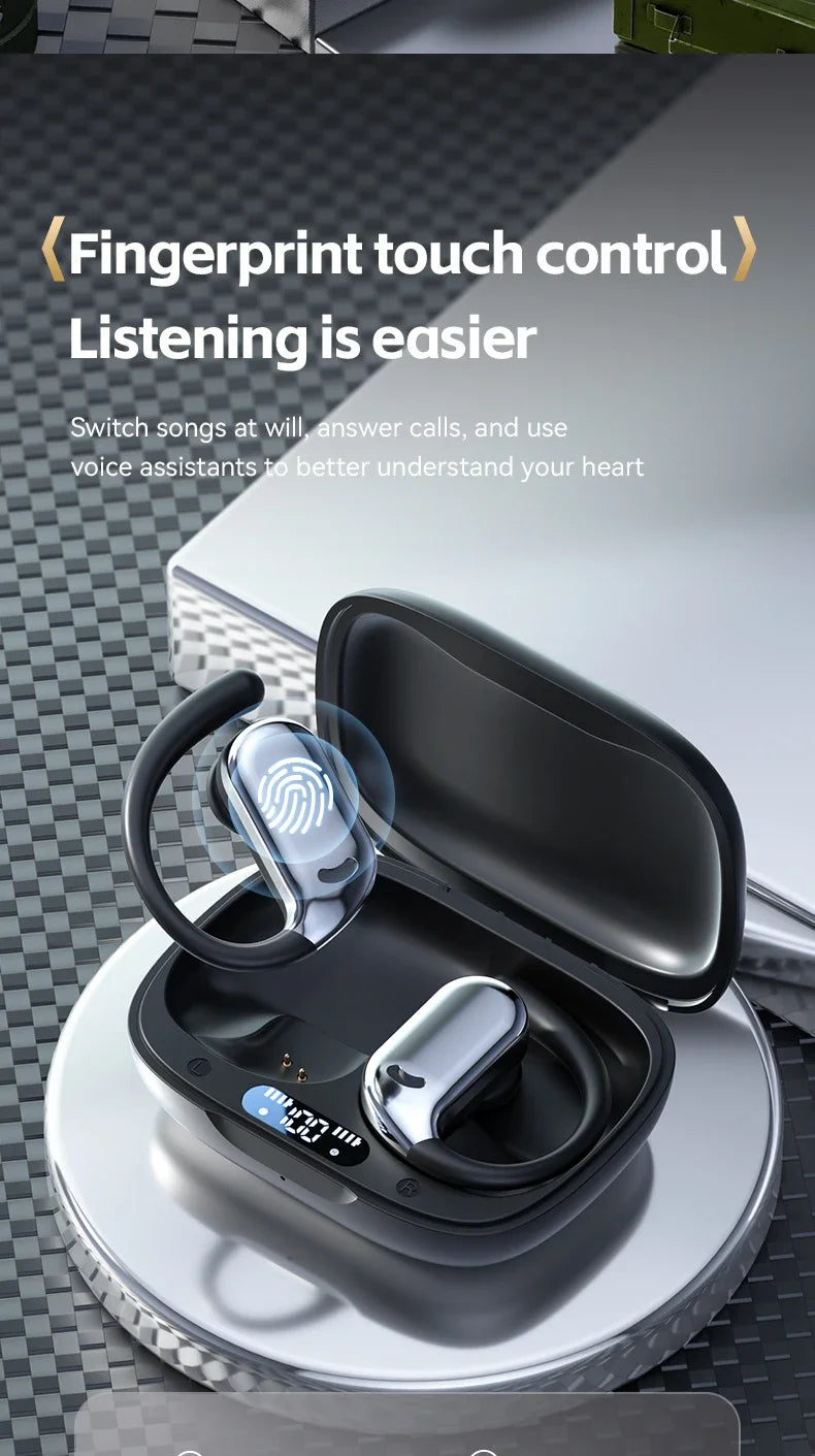 M74 AI Translator  Bluetooth Earbuds Real-Time Voice Translator 144 Languages.