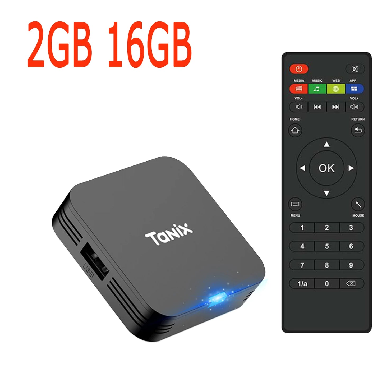 TANIX TX1 Android 10.0 Allwinner H313 Quad Core 4K