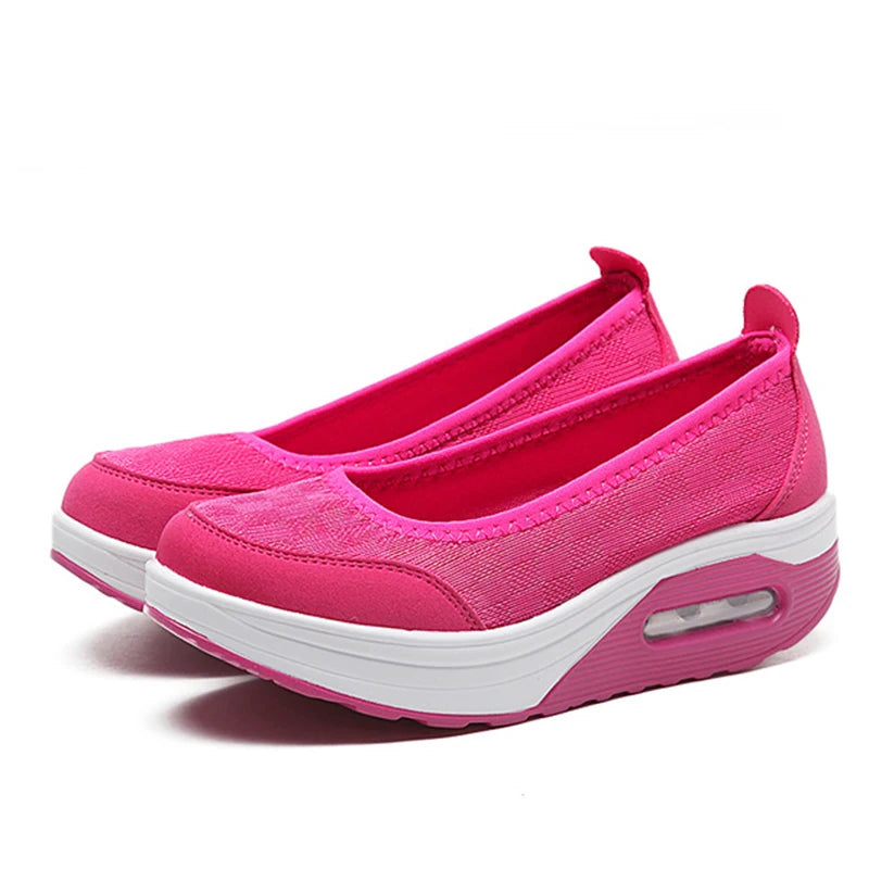 Women Platform Sneakers.