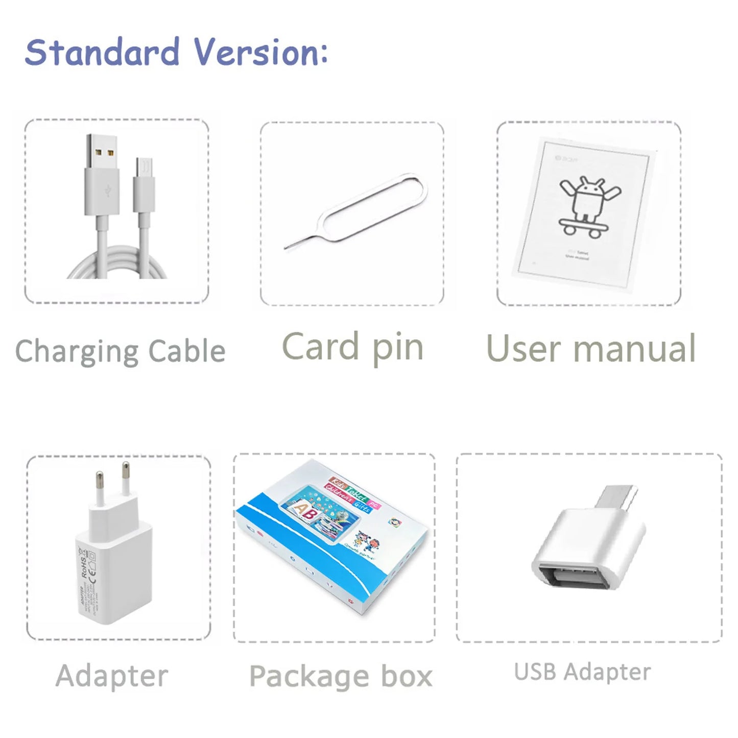 New 7-inch children's tablet.