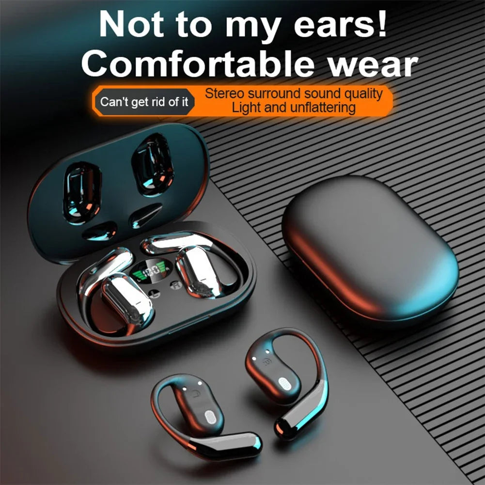QCY Crossky R70 Open Ear Wireless Headphones Hi-Res with 144 languages