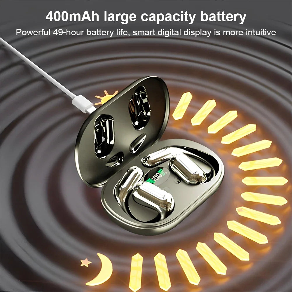 QCY Crossky R70 Open Ear Wireless Headphones Hi-Res with 144 languages