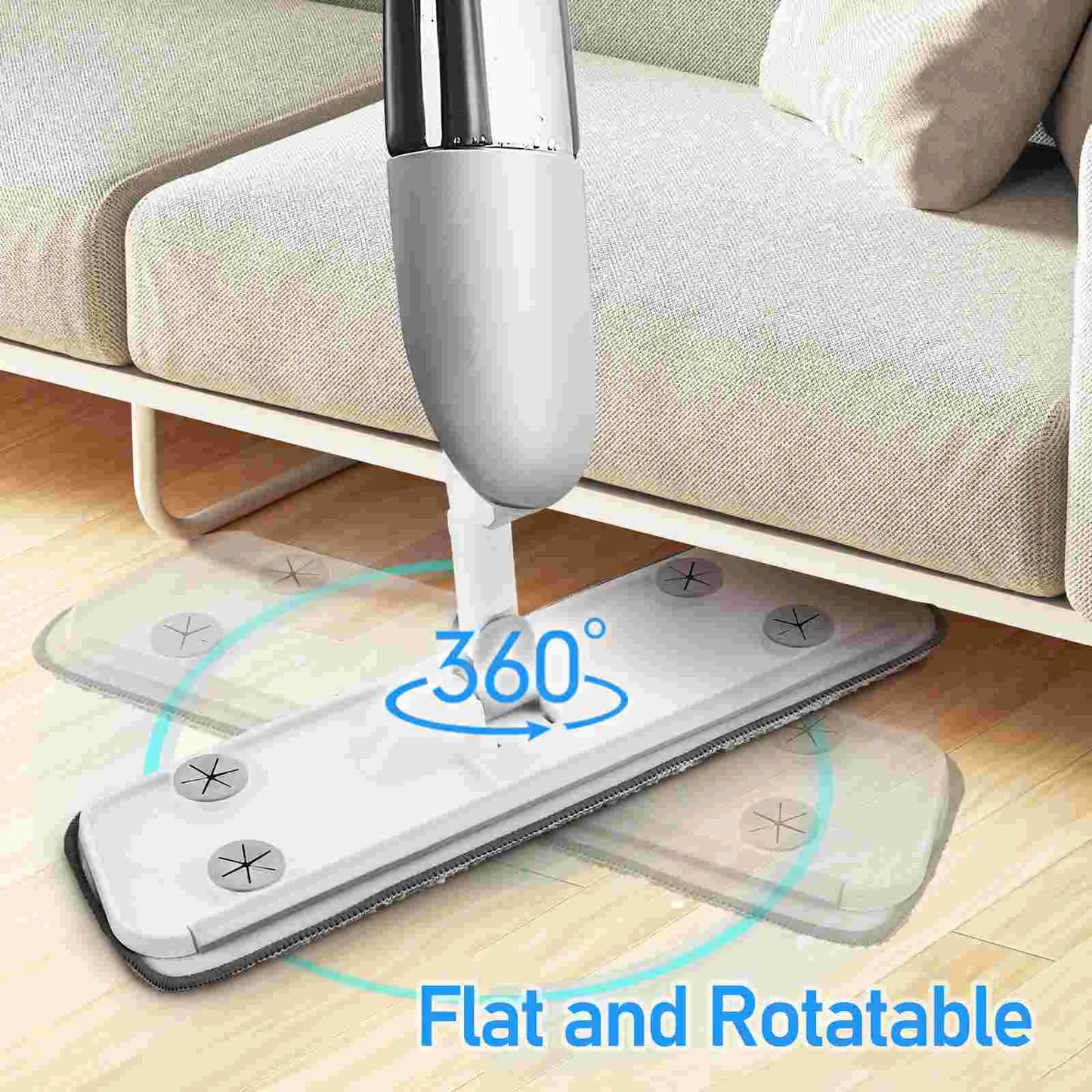 Refillable Rotatable Spray Mop.