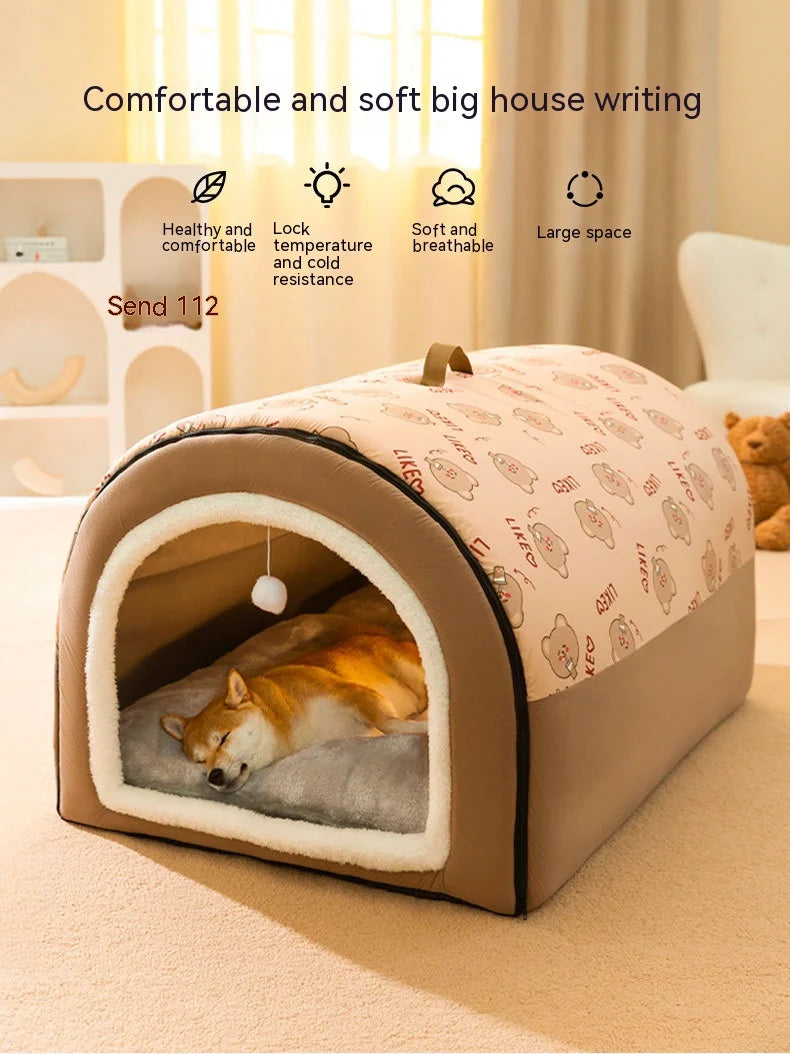 Nest for Large Dogs, Warm Winter Dog House, and Nest for Cats