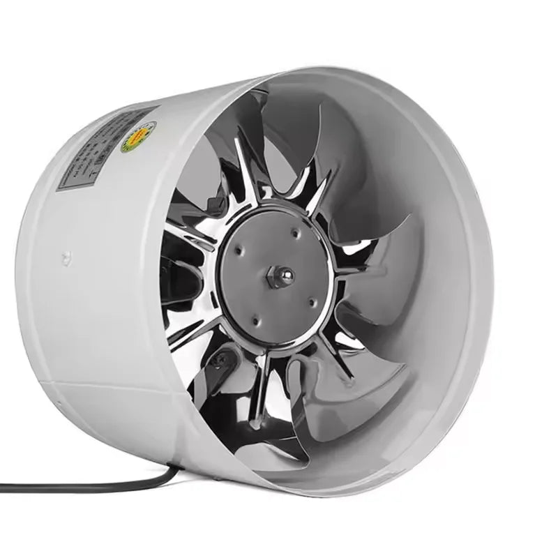 4''6'' 220V Metal Duct Exhaust Fan Air Ventilator Pipe Ventilation.