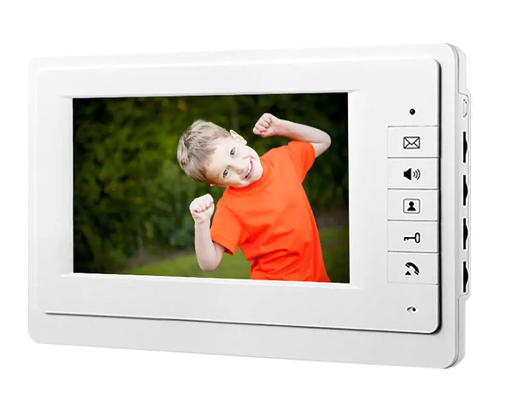 2/3 Unit Home 7 inch Video Doorbell Metal Outdoor Camera Video Doorphone Intercom System RFID Unlock for Apartments Residential