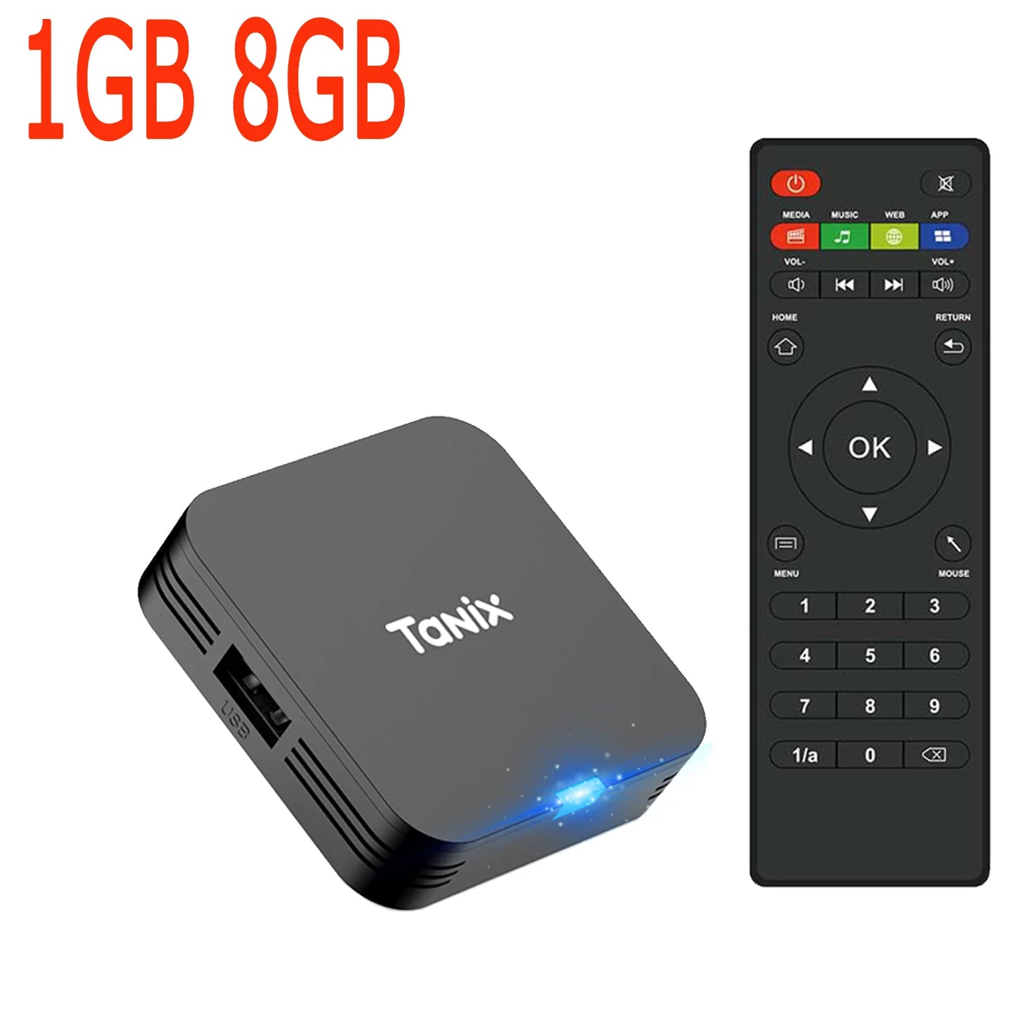 TANIX TX1 Android 10.0 Allwinner H313 Quad Core 4K